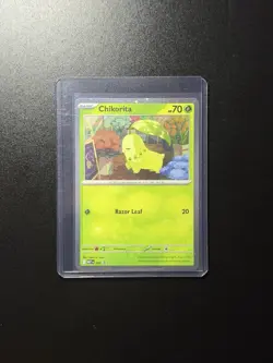 Pokemon TCG: Perfect Order - Chikorita - Black Star Promo - 69 Cosmos - M - NM - Image 1