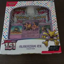 POKEMON ALAKAZAM ex COLLECTION SCARLETT &VIOLET 151 - Image 1
