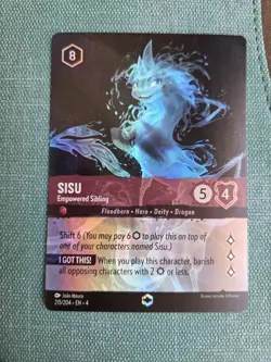 Disney Lorcana: Ursula's Return Foil Sisu Empowered Sibling Card (Enchanted) - Image 1