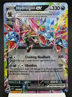 Hydreigon ex 119/191 - Ultra Rare Holo - Surging Sparks Pokemon Card NM - Image 1