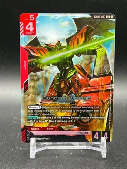 Gundam TCG Card Game Dual Impact GD02-037 LR Gundam Virsago - Image 1