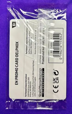 Delphox 013/086 Holo STAMPED SEALED Chaos Rising Promo 2026 Pokemon TCG Card NM - Image 2