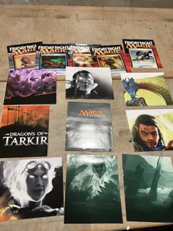 MTG Promotional Store Poster Lot 14 Dragon FMN GAME DAY Planeswalker Prerelease - Image 2