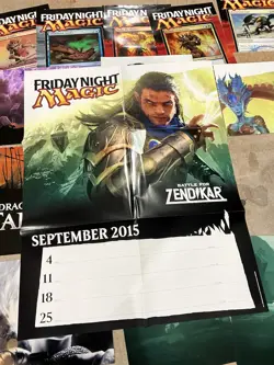 MTG Promotional Store Poster Lot 14 Dragon FMN GAME DAY Planeswalker Prerelease - Image 3