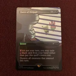 Force of Despair (Rainbow Foil) Secret Lair Drop Foil - Image 1