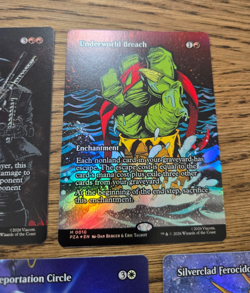 MTG TMNT Source Material x5 Foil Underworld reach All Will Be One NM - Image 3