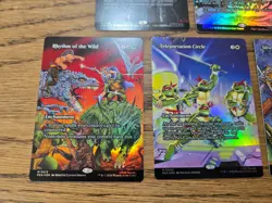 MTG TMNT Source Material x5 Foil Underworld reach All Will Be One NM - Image 4