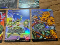 MTG TMNT Source Material x5 Foil Underworld reach All Will Be One NM - Image 5