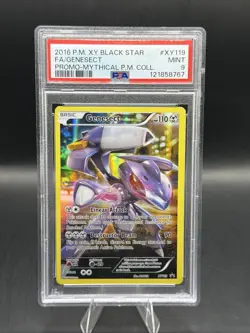 Pokemon 2016 XY Promo Mythical Collection Genesect XY119 Holo PSA 9 LOW POP - Image 1