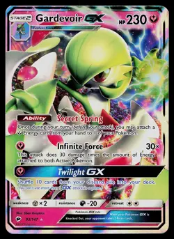 Pokemon Card - Gardevoir GX Burning Shadows 93/147 Holo Rare GX 2017 - Image 1