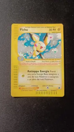 Pokemon Pichu 22/165 Expedition - Holo Rare ITA WOTC E-Series Vintage - Image 1
