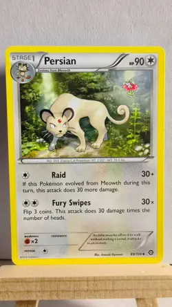 Persian [LP] - Pokemon TCG Steam Siege 89/114 [Uncommon] - Image 1