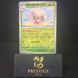 Whimsicott - 015/162 - Temporal Forces - Reverse Holo - Pokemon TCG - Image 1