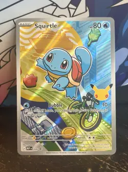 Squirtle 039 ME: First Partner Black Star Promo Holo MINTY Pokemon TCG - Image 1