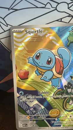 Squirtle 039 ME: First Partner Black Star Promo Holo MINTY Pokemon TCG - Image 3