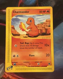 Charmander 097/165: Expedition Base Set Vintage. NM Pokemon English - Image 1