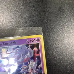 Hisuian Zoroark 076/196 EB Games Promo Pokemon Card Holo Lost Origin Mint Sealed - Image 4