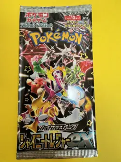 Pokemon TCG Sword & Shield Shiny Treasure EX High Class JPN Booster Single Pack - Image 1