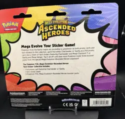 Pokemon TCG Mega Evolution Ascended Heroes Tech Sticker Collection Charmander 🔥 - Image 2
