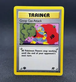 Goop Gas Attack 78/82 Common Team Rocket Pokemon 1st Edition - Image 1