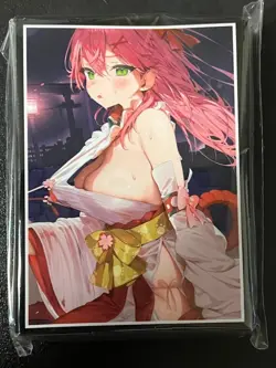 VTuber hololive Sakura Miko doujin Card Sleeve Protector - Image 1