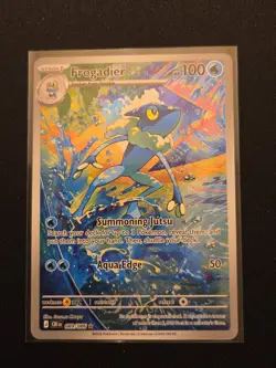 Frogadier 89/86 IR Chaos Rising Pokemon TCG Illustration Rare - Image 1