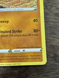 🦵 Hitmonlee 011/034 CLV 🦵 Pokemon TCG Classic Collection NM Holo - Image 3