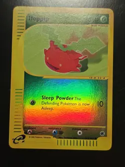 Pokemon Hoppip 112/165 Expedition LP Reverse Holo Common e-Reader - Image 1