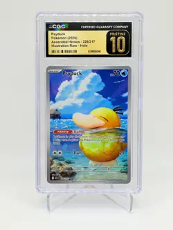 Psyduck 226/217 Illustration Rare Holo Ascended Heroes Pokemon CGC 10 Pristine - Image 1