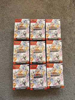 Pokemon TCG Prismatic Evolutions Booster Bundles New & Sealed x9 ✅ - Image 1