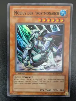Mobius der Frostmonarch SOD-DE022 1. Auflage Super Rare DE NM YUGIOH - Image 1