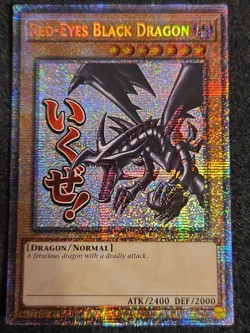 Yugioh Red Eyes Black Dragon RA05-EN086 Starlight Rare 1st NM - Image 1
