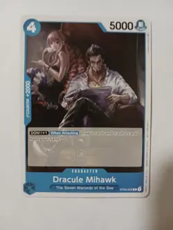 One Piece TCG Tournament Pack Vol. 4 Dracule Mihawk ST03-005 - Image 1