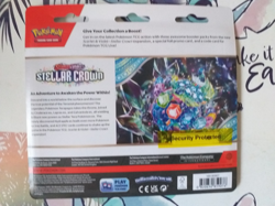 Pokemon Trading Card Game Scarlet and Violet STELLAR CROWN Triple Pack -TINKATON - Image 3