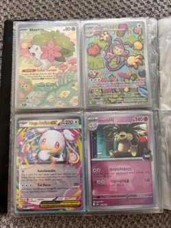 Binder Full of Rare Pokemon Cards Different Sets English Korean Japanese Chinese - Image 2