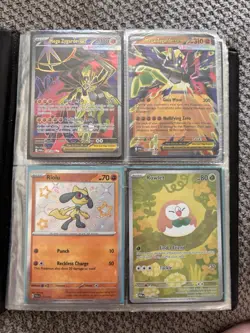 Binder Full of Rare Pokemon Cards Different Sets English Korean Japanese Chinese - Image 5