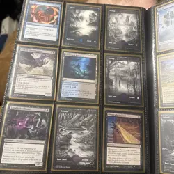 MTG Magic The Gathering Collection Lot Binder & Deck Box LP-NM - Image 5