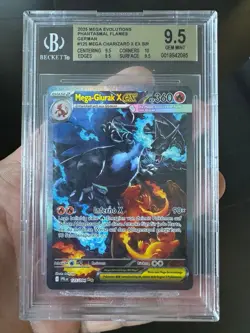 Pokemon Mega Glurak X EX (PFL 125) Backett 9,5 Deutsch - Image 1