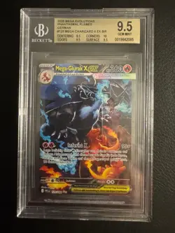 Pokemon Mega Glurak X EX (PFL 125) Backett 9,5 Deutsch - Image 2