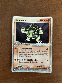 Golem Ex Set Ex Dragon 91/97 Pokemon Card Eng Holo Rara Foil - Image 2