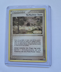 Pokemon Karte Verfluchter Stein 79/92 Holo Rare EX Legend Maker stamped 2006 - Image 1