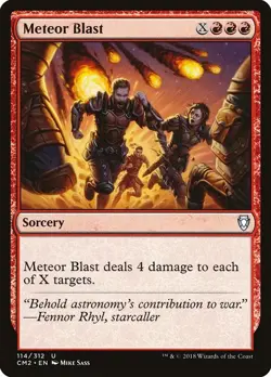 Meteor Blast - Commander Anthology Volume II | MTG Card - Image 1