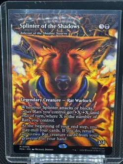 Splinter of the Shadows - Ashcoat of the Shadow Swarm (Borderless) Teenage... - Image 1