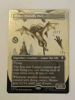 Momo, Friendly Flier - Foil - Borderless - Avatar: The Last Airbender #0317 MTG - Image 1