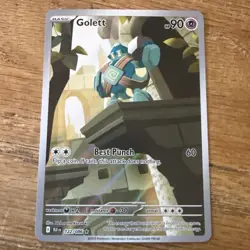 Golett 122/086 SV: Black Bolt - Pokemon Card - NM - Image 1
