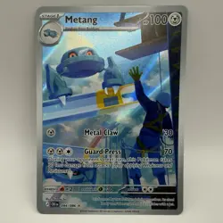 Pokemon TCG ME: Chaos Rising Metang 094/086 Illustration Rare Full Art NM - Image 1
