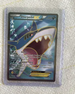 Pokemon Sharpedo EX Full Art Holo XY Primal Clash 152/160 170 HP Ultra Rare - Image 1