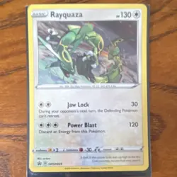 The Pokemon Company Rayquaza SWSH029 SWSH Promo Holo HP130 EN 2020 - Image 1