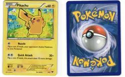 Pikachu Holo Pokemon TCG McDonald's Promos 2014 005/012 MP - Image 3
