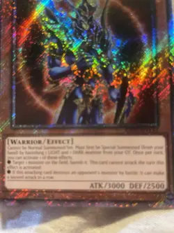 Konami Black Luster Soldier Envoy of the Beginning RA03-EN132 Platinum SR 1st - Image 3